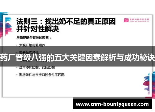 药厂晋级八强的五大关键因素解析与成功秘诀
