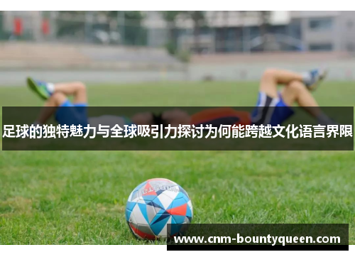 足球的独特魅力与全球吸引力探讨为何能跨越文化语言界限